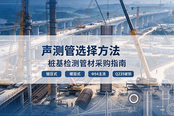 新余声测管选型标准