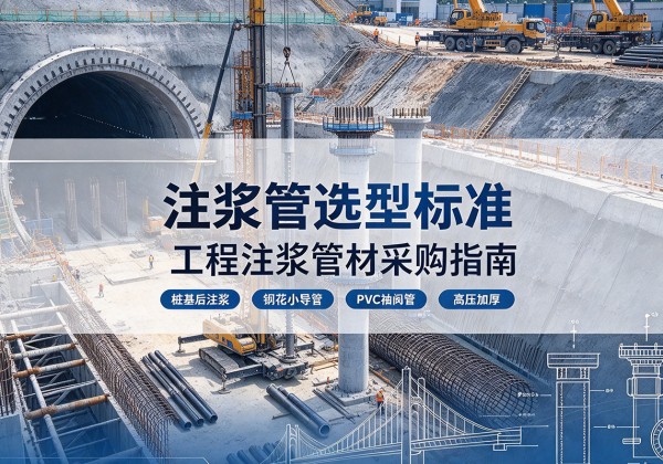 新余注浆管选型标准